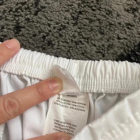 NWOT WonderWink Women Small/SP White Scrub Set - Picture 10 of 12